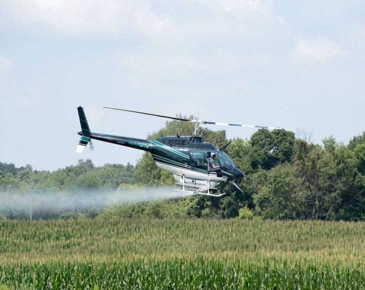 Helicopter Crop Dusting Services in Phoenix Arizona & Albuquerque NM